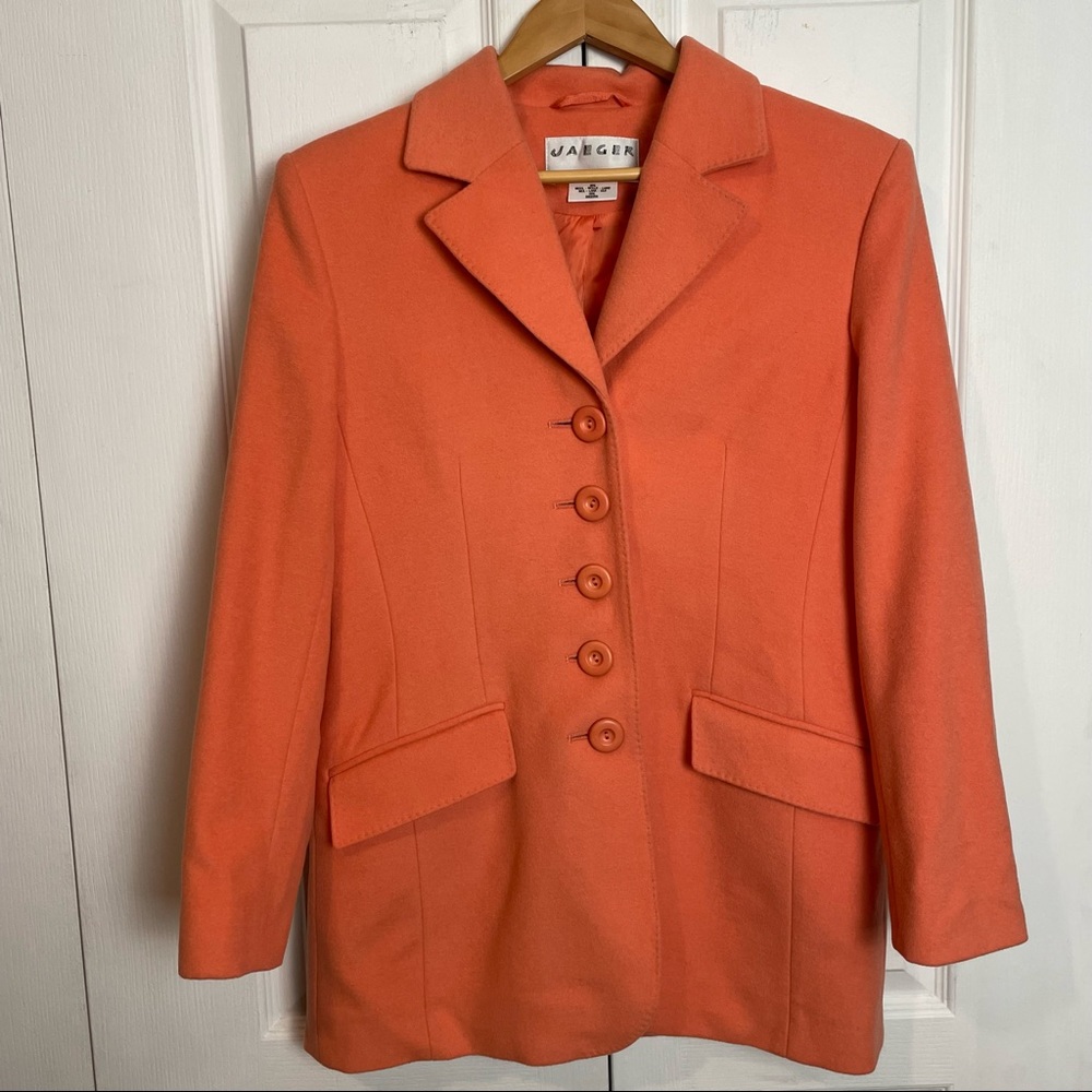 Angora Wool Blend Blazer JAEGER